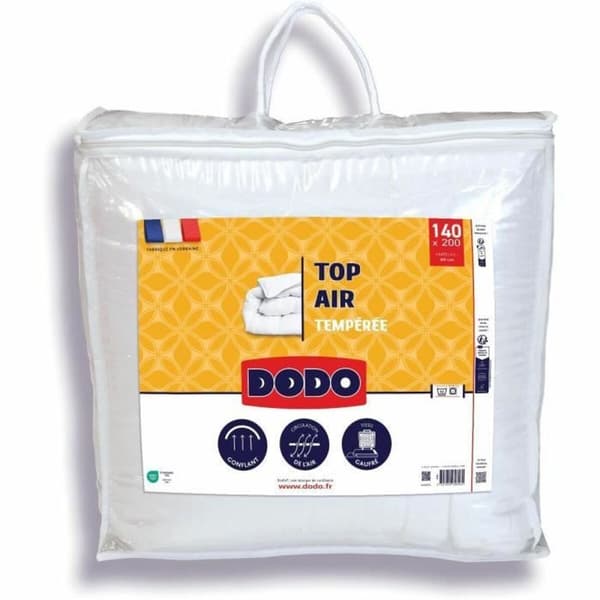 Täcke DODO Top Air Vit 300 g/m² 140 x 200 cm