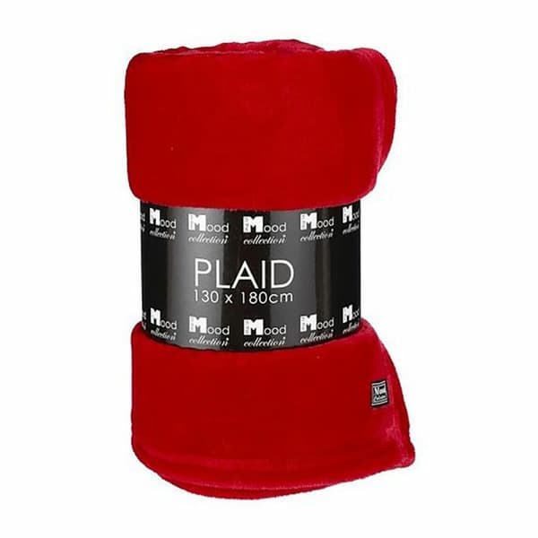 Fleece-huopa In the mood Punainen 180 x 130 cm