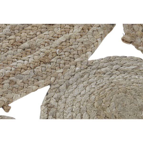 Tæppe DKD Home Decor Tropisk Jute (200 x 200 x 200 cm)
