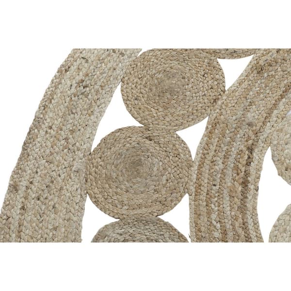 Tæppe DKD Home Decor Tropisk Jute (200 x 200 x 200 cm)