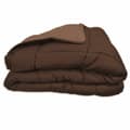 Miniatyrbillede 2 af 3: Dyne Poyet  Motte Calgary Moka Chokolade 200 x 200 cm 400 g /m²