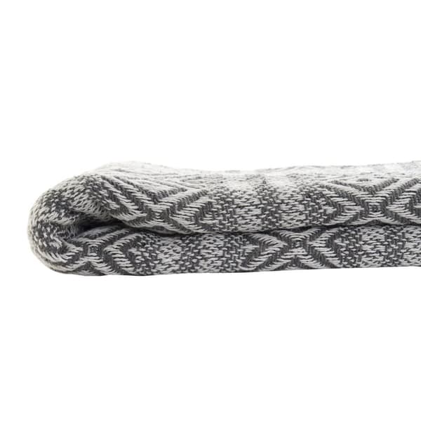 Colchas DKD Home Decor Grå 130 x 170 x 1 cm