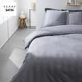 Miniatyrbillede 2 af 2: Nordisk cover TODAY Satin Grå 220 x 240 cm