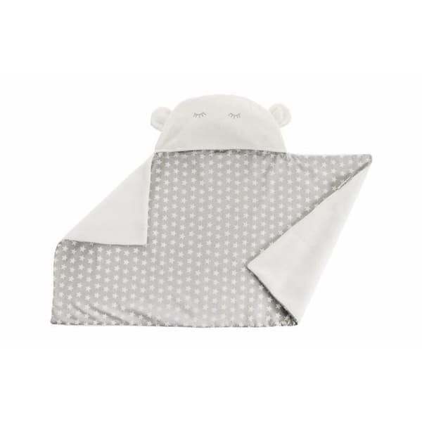 Tæppe til Baby Vendbar Med hætte 90 x 66 cm Stjerner