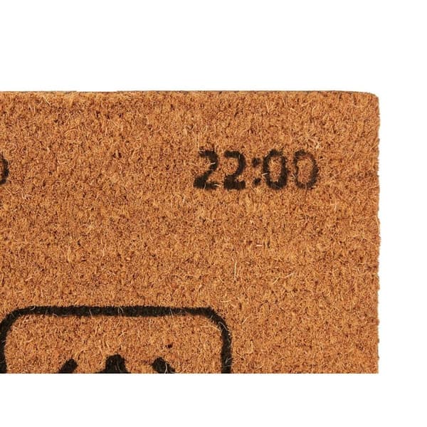 Dørmåtte Airplane Mode Gul Natur 60 x 1 x 40 cm (12 enheder)