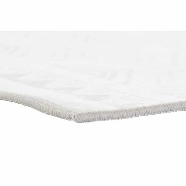Matto DKD Home Decor Beige Valkoinen Ikat (200 x 290 x 0,4 cm)