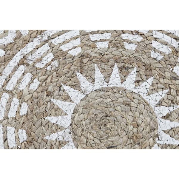 Matto DKD Home Decor Ruskea Mandala (200 x 200 x 0,75 cm)