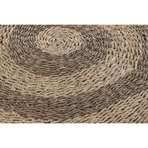 Matto DKD Home Decor Beige Ruskea (150 x 1 x 150 cm)