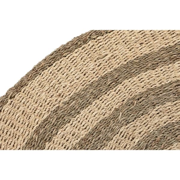 Matto DKD Home Decor Beige Ruskea (150 x 1 x 150 cm)
