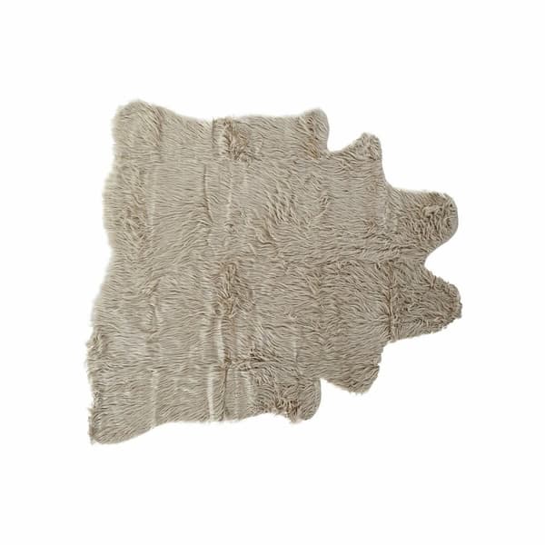 Matto DKD Home Decor Beige (160 x 150 x 2 cm)