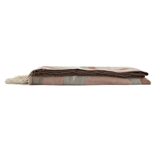 Colchas Home ESPRIT Multifarvet Pink 130 x 170 cm
