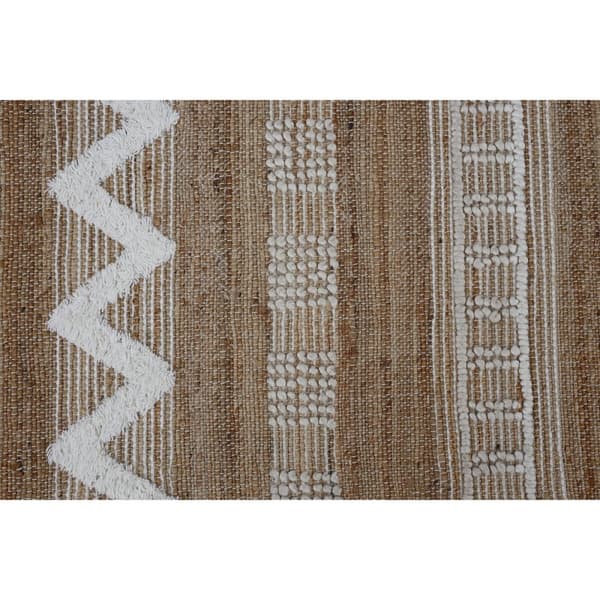 Tæppe Home ESPRIT Hvid Brun Boho 200 x 300 x 1 cm