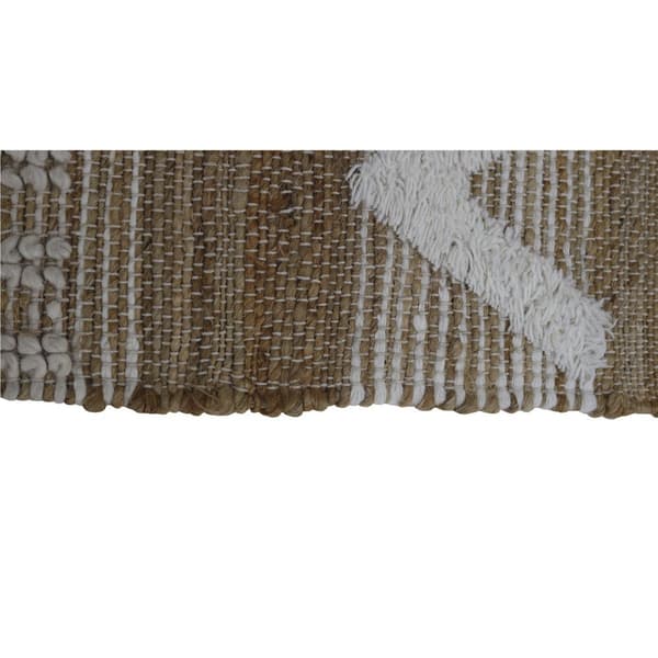 Tæppe Home ESPRIT Hvid Brun Boho 200 x 300 x 1 cm
