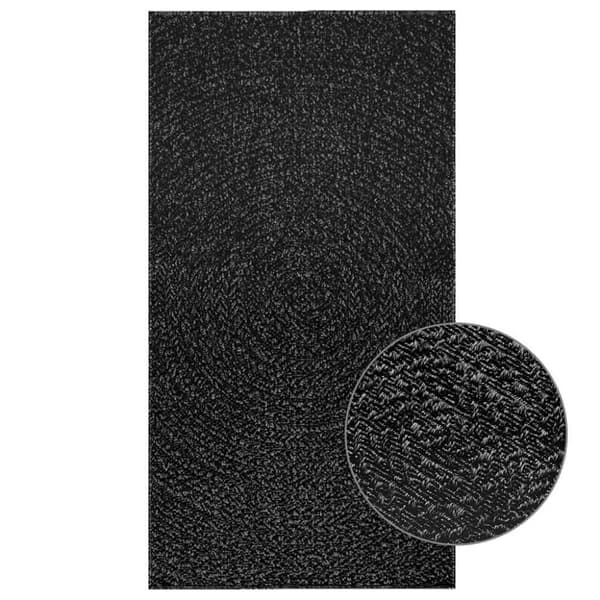 vidaXL Matta ZIZUR antracit 80x150 cm jutelook inomhus och utomhus