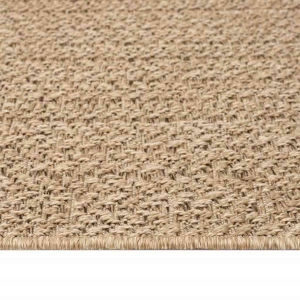 vidaXL Teppe ZIZUR beige 200x290cm jute-utseende innendørs og utendørs