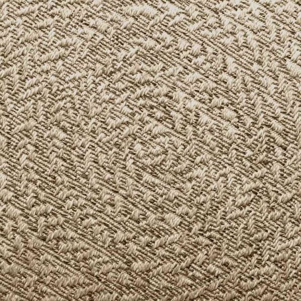 vidaXL gulvtæppe ZIZUR beige 140x200cm jute-look indendørs og udendørs