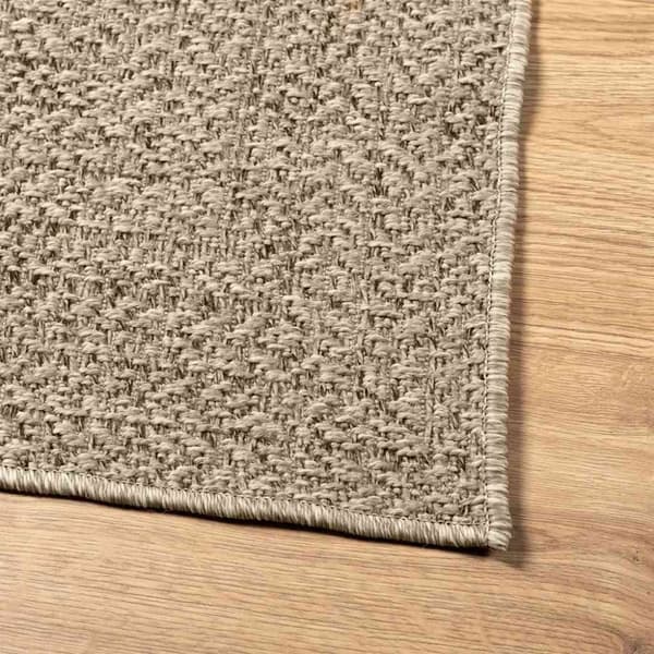 vidaXL Matta ZIZUR beige 80x150 cm jutelook inomhus och utomhus
