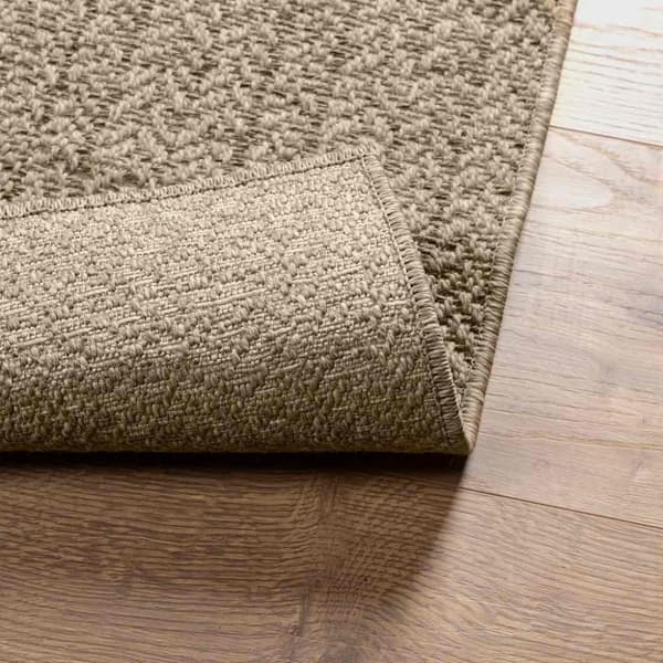 vidaXL Matta ZIZUR beige 80x150 cm jutelook inomhus och utomhus