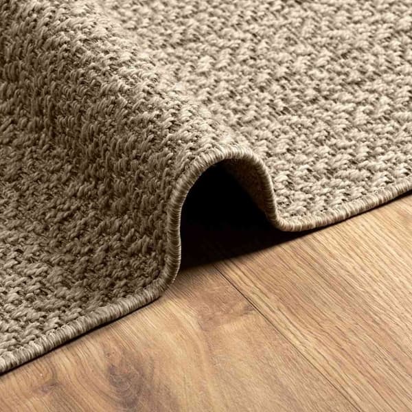 vidaXL Matta ZIZUR beige 80x150 cm jutelook inomhus och utomhus