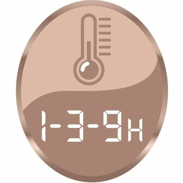 Elektrisk tæppe IMETEC 16729 Hvid Klæde