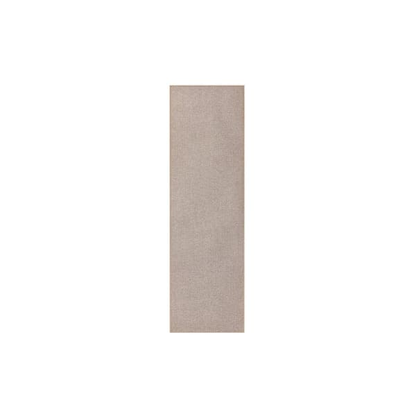 Tæppe 80 x 300 cm maskine vaskbar kamelbrun