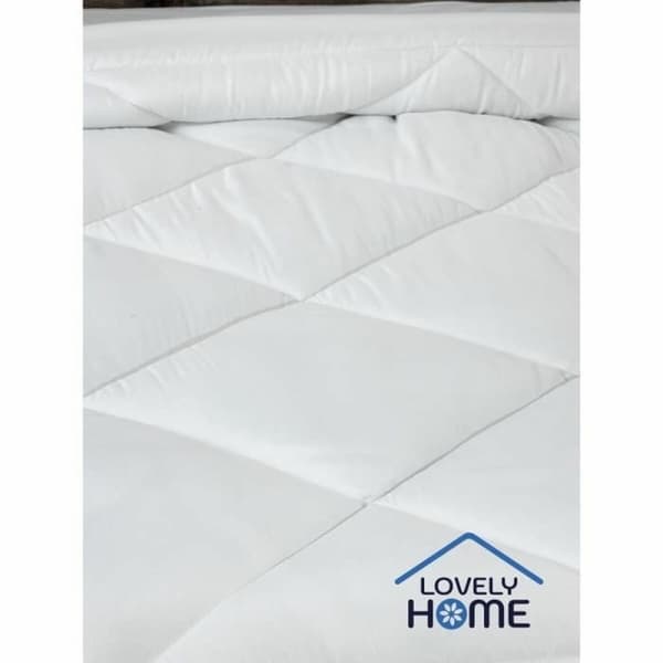 Täcke Lovely Home Vit 450 g/m² (2 Delar)