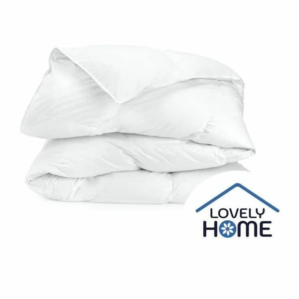 Täcke Lovely Home Vit 240 x 260 cm 450 g/m² (2 Delar)