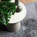 Miniatyrbillede 9 af 11: vidaXL shaggy gulvtæppe NAVARRA 60x100 cm høje luv polyester sølvgrå