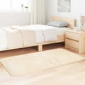 Miniatyrbilde 4 av 11: vidaXL Flossteppe med lang luv NAVARRA krem 80x150 cm polyester
