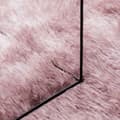 Miniatyrbillede 8 af 11: vidaXL shaggy gulvtæppe NAVARRA 160x230 cm høje luv støvet rosa