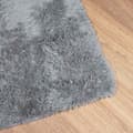 Miniatyrbillede 5 af 11: vidaXL shaggy gulvtæppe NAVARRA 240x240 cm høje luv polyester sølvgrå