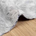 Miniatyrbillede 6 af 11: vidaXL shaggy gulvtæppe NAVARRA 240x240 cm høje luv polyester lysegrå
