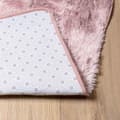 Miniatyrbilde 7 av 11: vidaXL Flossteppe med lang luv NAVARRA støvet rosa 200x200cm polyester