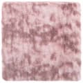 Miniatyrbilde 1 av 11: vidaXL Flossteppe med lang luv NAVARRA støvet rosa 200x200cm polyester