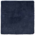 Miniatyrbilde 3 av 11: vidaXL Flossteppe med lang luv NAVARRA marine 200x200 cm polyester