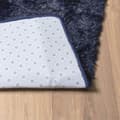 Miniatyrbilde 7 av 11: vidaXL Flossteppe med lang luv NAVARRA marine 200x200 cm polyester