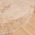 Miniatyrbilde 5 av 11: vidaXL Flossteppe med lang luv NAVARRA beige 160x160 cm polyester