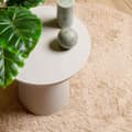 Miniatyrbilde 9 av 11: vidaXL Flossteppe med lang luv NAVARRA beige 160x160 cm polyester