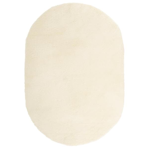 vidaXL Pörrömatto korkeanukkainen NAVARRA kerma 300x200 cm polyesteri