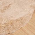 Miniatyrbillede 5 af 11: vidaXL shaggy gulvtæppe NAVARRA 240x240 cm høje luv polyester beige