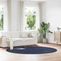 Miniatyrbilde 2 av 11: vidaXL Flossteppe med lang luv NAVARRA marine 240x240 cm polyester