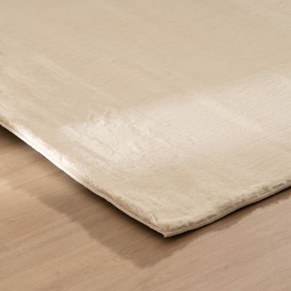 Tæppe Beige 80 x 2,7 x 150 cm
