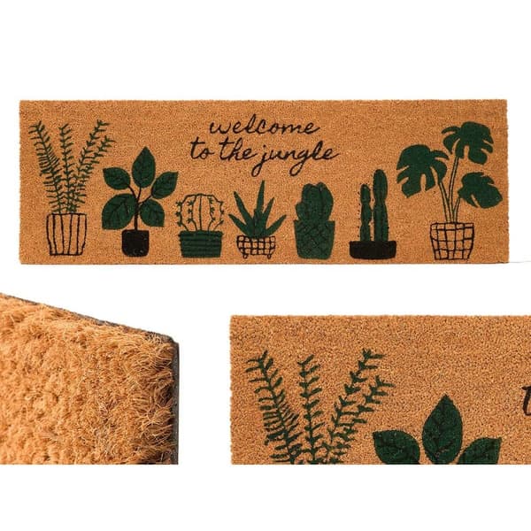 Dörrmatta Jungle Naturell PVC Kokosfiber 120 x 1 x 40 cm (6 antal)