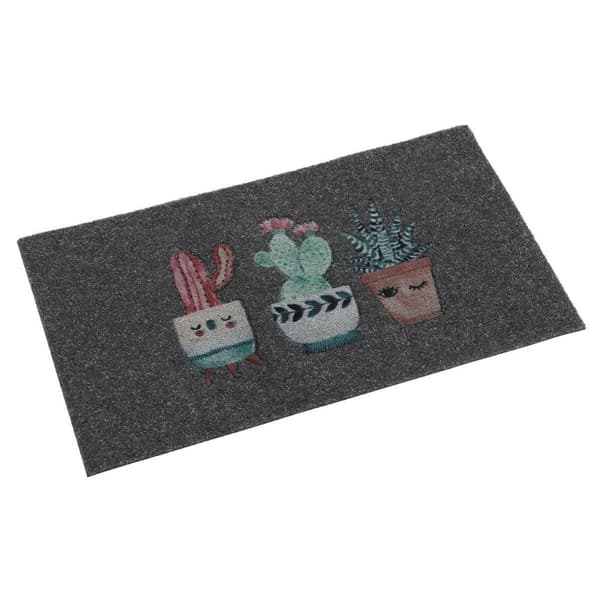 Dørmatte Versa Kaktus Termoplastisk Kokosfiber 40 x 2 x 70 cm
