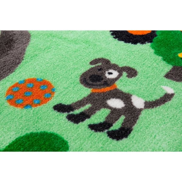 Rootz Lasten Rug Street Farm - Lasten matto - Play Mat - kannustaa mielikuvituksellista leikkiä - 150 cm x 80 cm x 0,45 cm