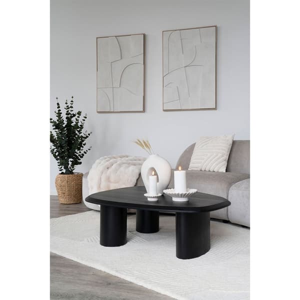 Pune teppe håndtuftet, 160x230 cm råhvit.
