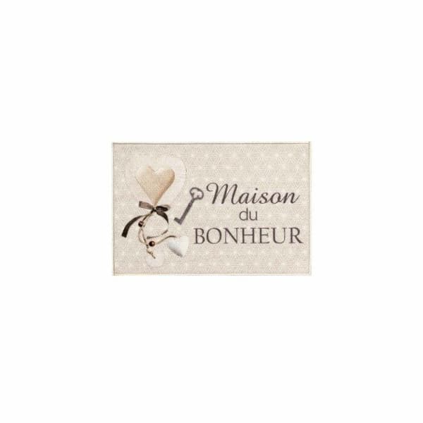 Antiskidmatta - 40x60 cm - Lyckans hus - Beige