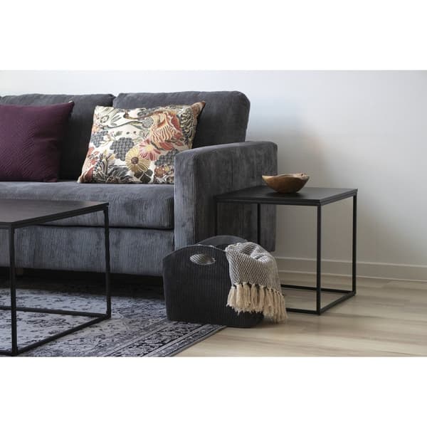 Rootz Havana Rug - Klassinen matto - Pehmeä chenille - Ajaton eleganssi - 160x230cm - musta/valkoinen