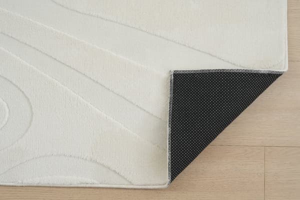 Tvättbar Mjuk Ryamatta Fuzzy Meia Offwhite