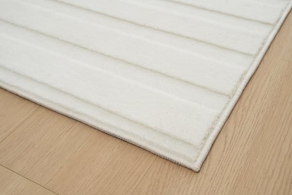 Tvättbar Mjuk Ryamatta Fuzzy Lumo Offwhite